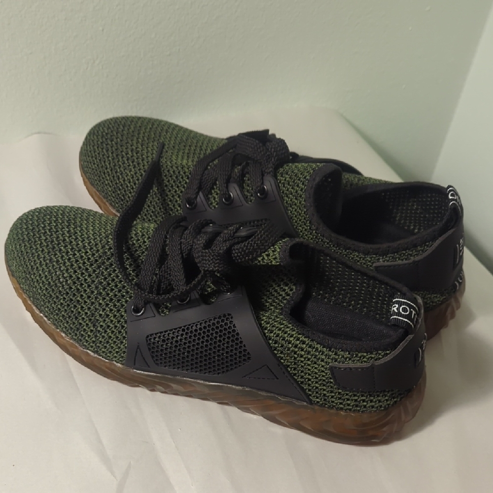 Indestructible Ryder Green Mens Steel Toe Shoes
